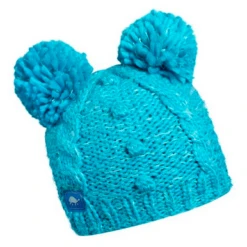 Turtle Fur Kids Fluff Balls Hat